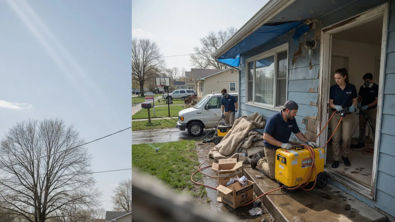 Basement Flood Cleanup in Plymouth, NE near me